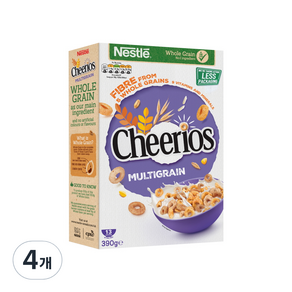 Nestle 雀巢 Cheerios 雜糧麥片, 4個, 390g