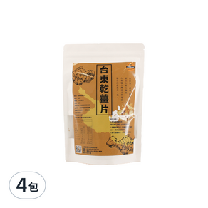 太禓食品 台東乾薑片, 100g, 4包