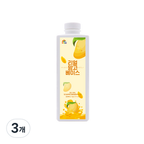 Rainbow Real Mango Base 1kg, 3個