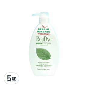 Roudye 柔蝶 椰乳髮雕露, 700ml, 5瓶