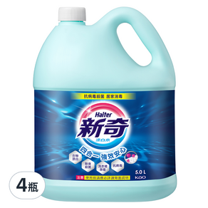 Haiter 新奇 漂白水, 5L, 4瓶