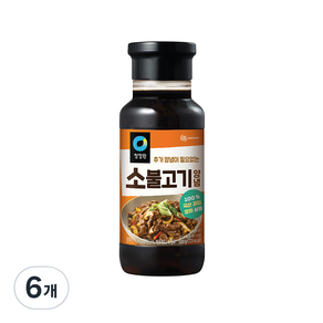 清純園牛肉烤肉調味料, 500g, 6個