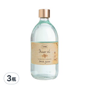 SABON 沐浴油, Delicate Jasmine 茉莉花語, 500ml, 3瓶