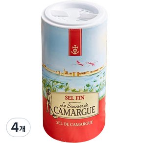 LE SAUNIER DE CAMARGUE 托盤日曬鹽, 4個, 250g