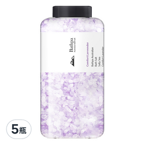 Bathpa 澳大利亞沐浴鹽 Comfort Lavender, 1.2kg, 5瓶