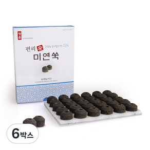 Cheonghoon Miyeon 艾蒿黑 30 包, 6盒
