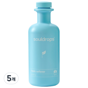 Soul Drop 雨滴柔順劑, 1L, 5個