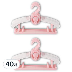 Itgom 兒童防滑衣架, 40個, 粉色