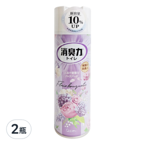 ST 雞仔牌 消臭力 馬桶瞬間消臭力 優雅花朵香, 365ml, 2瓶