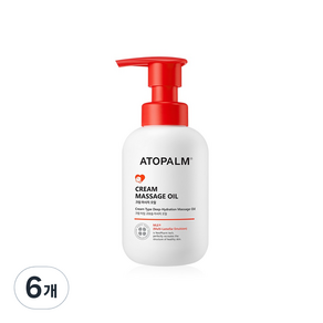 ATOPALM 愛多康 奶油按摩油, 200ml, 6個