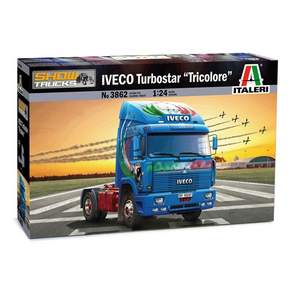 ITALERI 1/24 IVECO Turbostar Tricolore 塑料模型卡車 3862, 1個