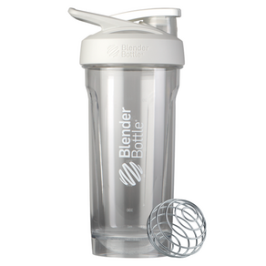 Blender Bottle Strada Tritan 鎖扣式環保水壺 28oz, 鉛白 White, 828ml, 1個