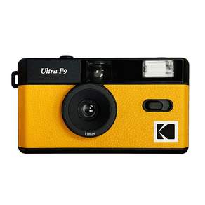 KODAK 柯達 底片相機黃色 Ultra F9, 1個, 超F9