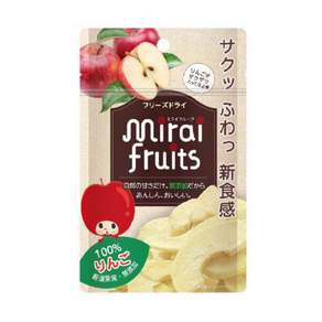 mirai fruits 未來果實水果乾, 蘋果, 9個月以上, 12g, 1包