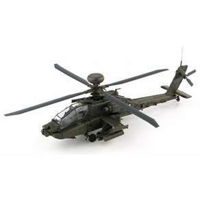 HOBBYMASTER Replica Boeing AH 64E Apache Guardian 大韓民國陸軍直升機模型 1:72 410949, 卡其色