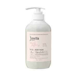 jmella 法式漫舞香水沐浴乳 No.01 Blooming Peony, 500ml, 1瓶