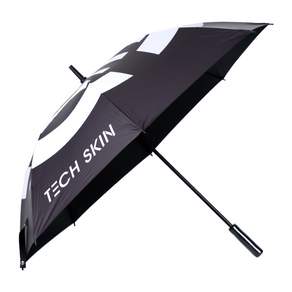 TECH SKIN 高爾夫長雨傘, 黑色