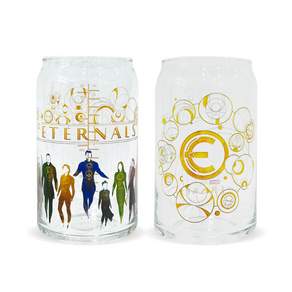 LILFANT Marble Eternals Can Glass Cup 473ml x 2 件套, 1套