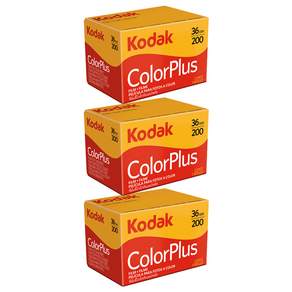 KODAK 柯達 Color Plus 膠卷 200 135-36 切, 單品, 3個