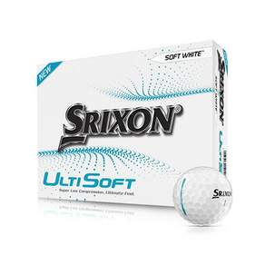 Srixon Ultisoft 高爾夫球, 白色, 12顆, 1盒