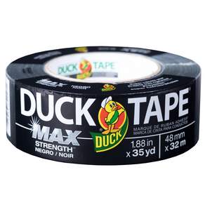 DUCK TAPE 強力膠帶 48mm x 32m, 黑色, 1個