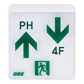 DBE LED 樓梯導向燈 左上 PH 右下 4F, 1個