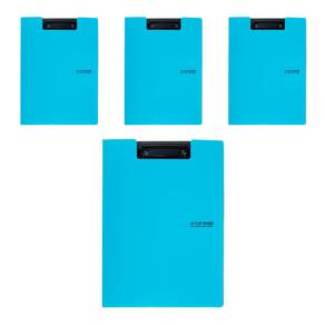 ECO Chungwoon 直式文件夾板, 天藍色, 4本