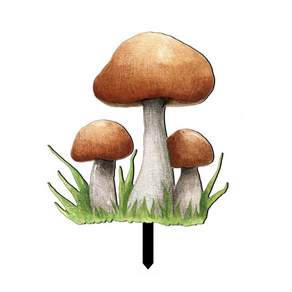 回答幼兒園園林裝飾蘑菇02, 混合顏色