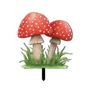 回答幼兒園園林裝飾蘑菇01, 混合顏色