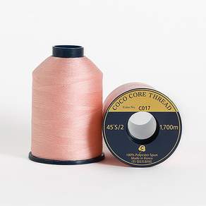 COTTONVILLE Coco Thread 優質縫紉線 45S/2 1700m, C017, 2入