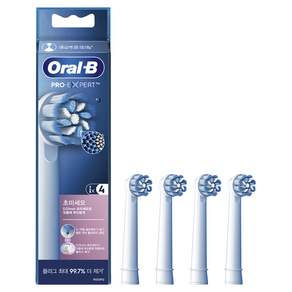 Oral-B 歐樂B Pro Expert超細毛刷頭組 EB60X 白色 4入, 單品, 1入