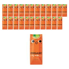 O'Rganic 綜合蔬果汁, 蘋果紅蘿蔔口味, 125ml, 24入