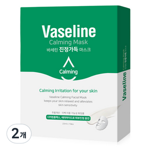 시투와이 바세린 진정가득 시카 카밍 마스크팩, 2개, 10개입