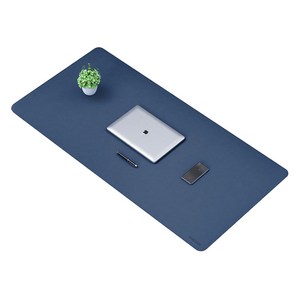 유니콘 가죽 노트북 게이밍 키보드 마우스 장패드 80 x 40 cm MP-800M, 네이비, 1개