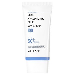 웰라쥬 리얼 히알루로닉 블루 선크림 SPF+ PA++++, 1개, 50ml