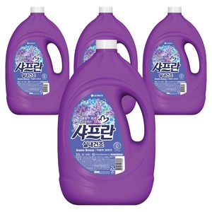 샤프란 실내건조 아로마브리즈 섬유유연제, 3.1L, 4개
