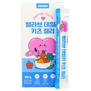 밸라브 데일리 키즈 젤리 14p, 280g, 1개, 천연사과맛