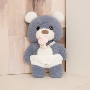 테디테일즈 인형 키즈 시리즈 플라워 베어, 블루베리, 1개, 26cm
