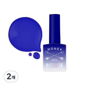 BESSIE 허니젤 2 보석이야기 GemStone Story 컬러 젤, BH14 탄자나이트, 11ml, 2개