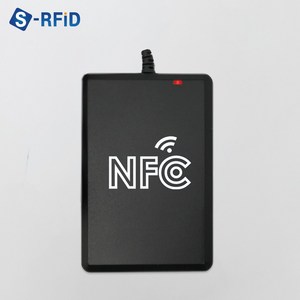 RF CR-80 NFC 리더기 인코딩 SDK 13.56Mhz 리더기 RFID, 검정, CR-80 NFC RFID 리더기, 1개
