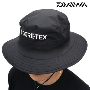 다이와 DC-1724 고어텍스 버킷햇 낚시 벙거지, 블랙 Free(~58cm)