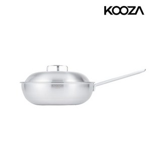 KOOZA 316 커퍼코어 통5중 2.7T 스테인레스 인덕션 중식웍 궁중팬 낮은 편수 웍, 24cm 낮은 편수웍, 1개