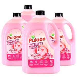 퓨라온 센트블랑 섬유유연제 2.5L, 4개