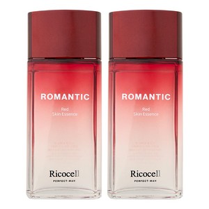 리코셀 퍼펙트맨 로맨틱 레드 스킨 에센스 150ml 미백 주름개선 기능성 대용량, 2개