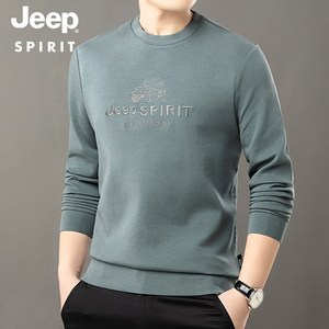 JEEP spirit (지프스피릿) 맨투맨 남성 티셔츠 남자 라운드넥