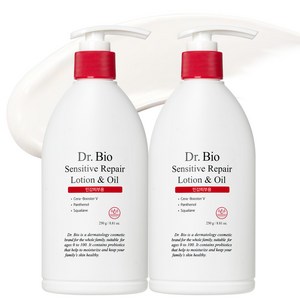 닥터바이오 센시티브 가려움 개선 고보습 로션 앤 오일, 250g, 2개