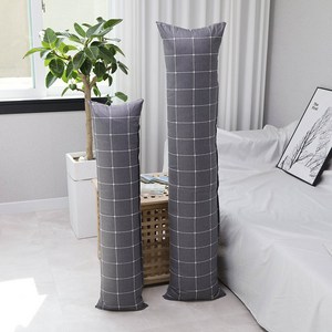 솜빵빵 롱 쿠션 바디필로우 ( 솜포함 )( 대형 ) 150X35 사이즈, 차콜, 바디필로우 (솜포함)(대형), 네모