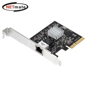 강원전자 넷메이트 N-480 NBASE-T 기가비트 PCI Express 랜카드(Tehuti&Marvell)(슬림PC겸용), 1개
