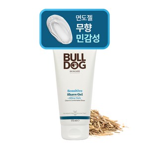 불독 스킨케어 센서티브 쉐이브 젤, 175ml, 1개
