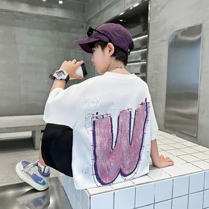 비비키드 벤 남아 여름 상하복 주니어 세트 W MAGIC STUDIO 페인팅 초중생 반팔티 초등생 반바지 세트 (8895)